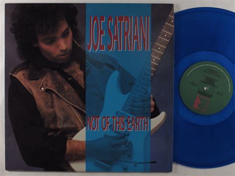 Popsike Com Joe Satriani Not Of This Earth Relativity Lp Vg Nm Blue Vinyl Promo Auction