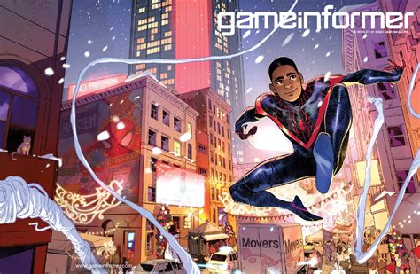 Marvels Spider Man Miles Morales Is Game Informers Issue 330 Cover