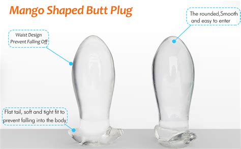 Super Big Butt Plug Trainer Soft Anal Plug Prostate Massage Sex Toy Waterproof Anal