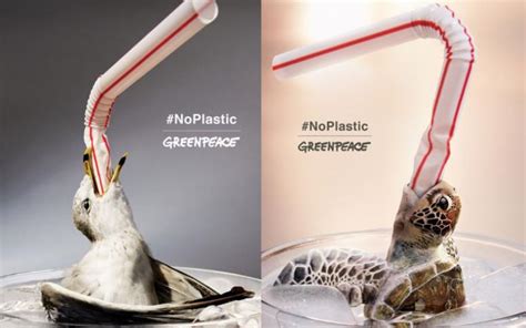 Greenpeace Lanza Una Impactante Campaña Contra El Consumo De Pajitas De