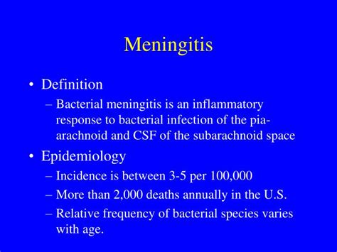 Ppt Meningitis Powerpoint Presentation Id1895889
