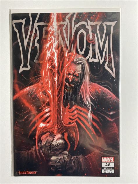 Venom NM Tyler Kirkham Exclusive Logo VIRGIN GREY Virgin KNULL