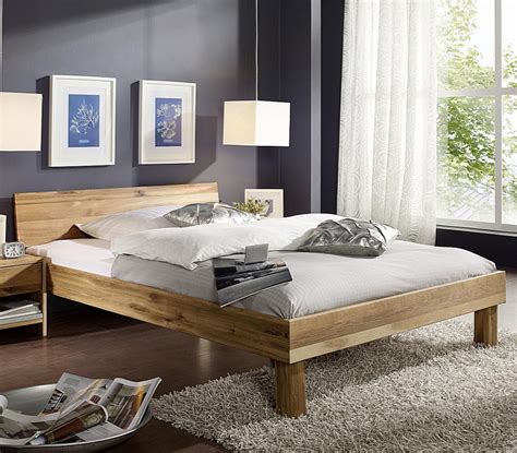 Betten 120x200 cm gunstig online kaufen real de. Massivholz Einzelbett 120x200 Wildeiche geölt Holz bett ...