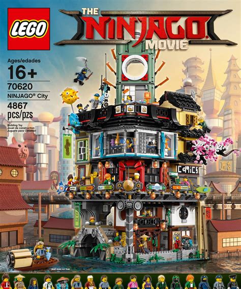 70620 Ninjago City Revealed Brickset Lego Set Guide And Database