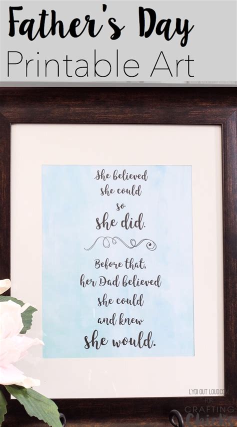 Free father's day certificate templates you can edit and print online. Father's Day Printable Art - The Crafting Chicks