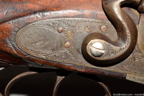 Highly Engraved John P Lovell Sons Sxs Hammer Shotgun G Prize Gun