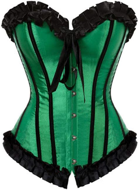 Sexy Korsetts Für Frauen Gestreiftes Dessous Top Gothic