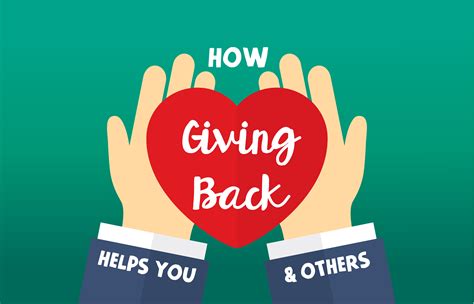 How Giving Back Helps You and Others | Close School of Entrepreneurship ...