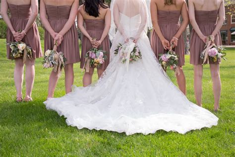 here s the strange reason bridesmaids wear matching dresses