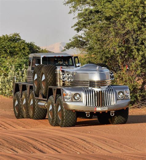 Abu Dhabi S Billionaire Sheik Owns The World S Craziest And Largest SUV The Wheeled Monster
