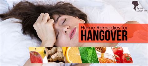 Hangover Home Remedies Being Girlish