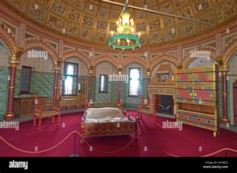 A Bedroom Inside Castell Coch The Red Castle Tongwynlaissouth