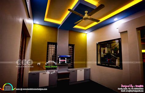 Interior design is a multifaceted profession that includes conceptual development, space planning, site inspections, programming, research, communicating with the stakeholders of a project, construction management, and execution of the design. Work Finished Kerala home interior - Kerala home design and floor plans - 8000+ houses
