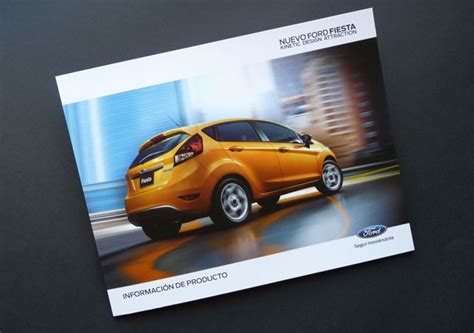 Brochure Ford Fiesta Comunicación Corporativa Diseño Editorial