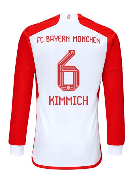 Men Long Sleeve Jersey Home 23 24 Official Fc Bayern Munich Store