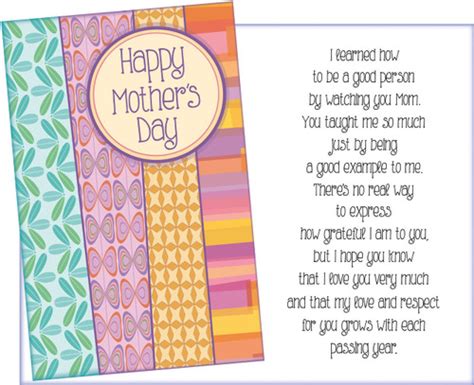 33990 Six Mothers Day Greeting Cards With Six Envelopes Stockwell