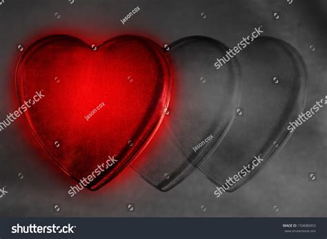 Three Love Hearts Joined Together Stock Photo 159680453 Shutterstock