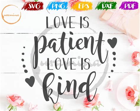 Love Is Kind Svg 1175 Crafter Files New Svg Cut Files For Your
