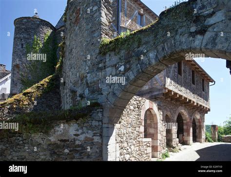 France Aveyron Najac Labelled Les Plus Beaux Villages De France The