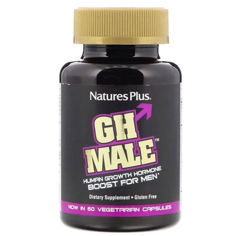 Natures Plus Gh Male Human Growth Hormone For Men 60 Vegetarian Capsules