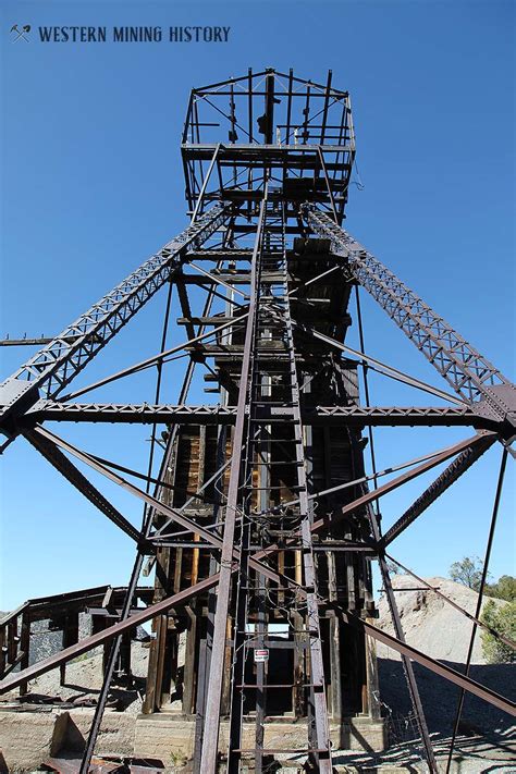 Headframe Kelly Mine Western Mining History