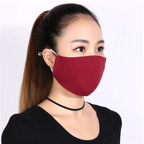 Unisex Cotton Breathable Soft Warm Mouth Mask Dustproof Protective Full Cover Mouth Mask Winter