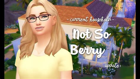 The Sims 4 Not So Berry Challenge Generation 3 Yellow Youtube