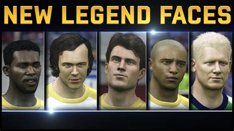 fifa 15 legends all new player faces youtube