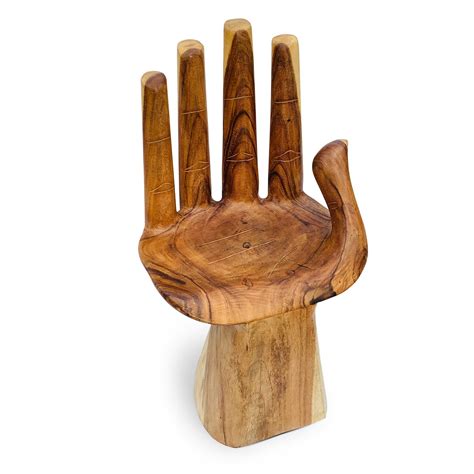 Wooden Bali Hand Chair Modern Chairs Homesdirect365