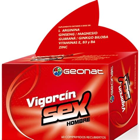 Suplemento Dietario Vigorcín Sex Hombre X 60 Comprimidos Recubiertos Farmacityar