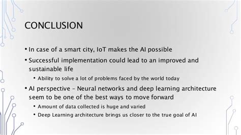 Ai And Iot In The Development Of Smart Cities