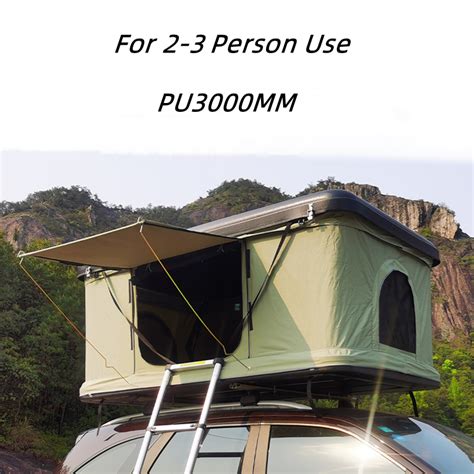 Aluminium Hard Shell Roof Top Tent Camper For Car Roof Top Tent Rooftop