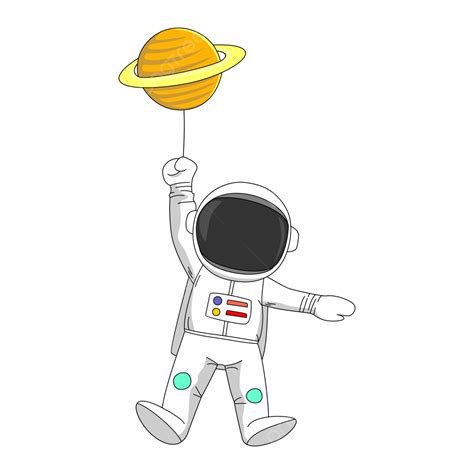 Ilustración De Vector De Astronauta Png Astronauta Espacio Galaxia