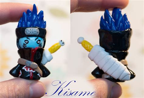 My Polymer Clay Creation Akatsuki Team Member Kisame Chibi Polymer