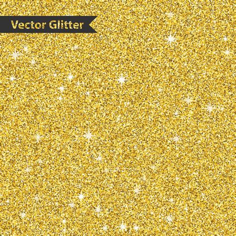 Golden Glitter Pattern Texture With Star Abstract Background Glowing