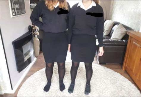 Schoolgirls Mortified After Being Told Their Knee Length Skirts Are