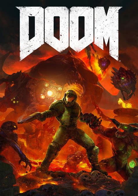 The Classic Doom Video Game Poster Kill Em All The Ultimate Etsy