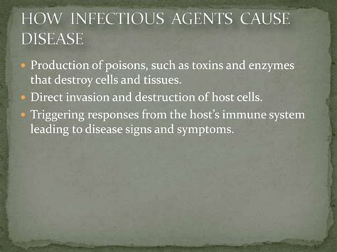 Introduction To Infectious Diseases Ppt