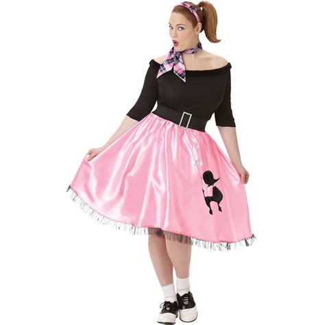This year, do not overthink your next halloween costume and be the next female beetlejuice in your halloween party. Sock Hop Sweetie 50's Halloween Costume for Women, Plus ...