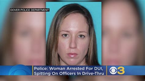 Police Delaware Woman Arrested For Dui Spitting On Officers In Mcdonald’s Drive Thru Youtube