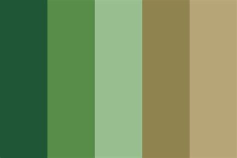 Forest Green Color Combinations