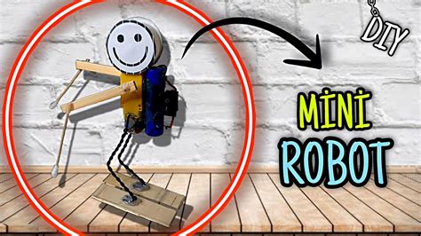 Diy How To Make Mini Robot Self Moving Easy Projects Youtube