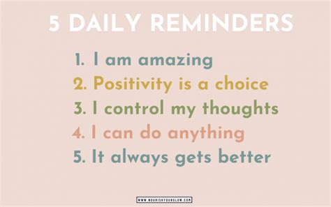 5 Daily Reminders For A Happy Life Nourish Your Glow