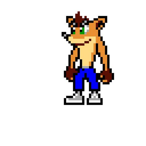 Crash Pixel Art