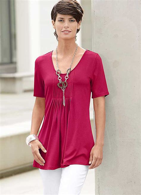 Browse tops, vests, jackets from our collection of activewear. WOMEN'S TUNIC TOPS WEAR BLOUSES : Fashionable image of ...