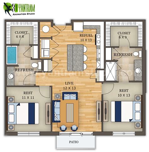 Idea 2637302 House Floor Plan Design By Yantram Architectural