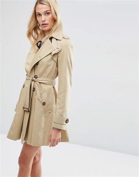 Image 1 Of Asos Skater Trench Classic Trench Coat Trench Coat Asos Skater