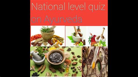 National Level Quiz On Ayurveda Herbs Antibiotics Herbs Free E