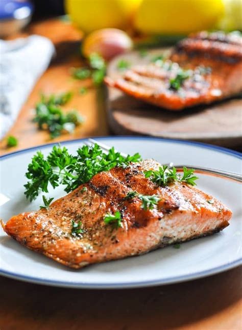 The Perfect 15 Minute Grilled Salmon The Seasoned Mom Recipe