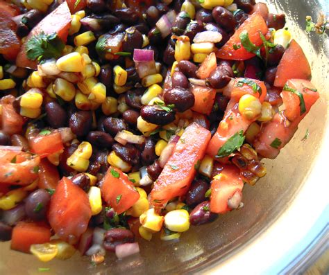 Roasted Corn And Black Bean Salsa The Newlywed Chefs